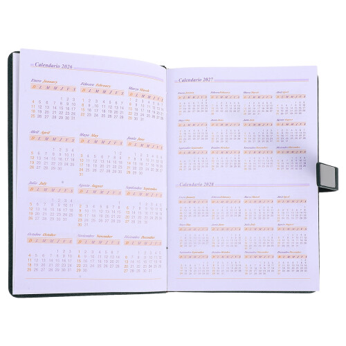 2Pcs Portable Olive Green PU Planner Notebook Daily Journal 1