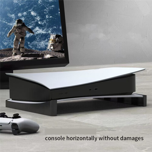 Support Horizontal pour Console de Jeu pour PS5, Support de Bureau Amélioré, Support de Base pour Accessoires de Jeux pour Console pour PS5 B 1
