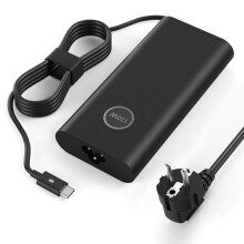 130 W USB-C Typ-C-Netzteil für XPS 15 Precision 5530 3550 3551 Latitude 7410 9410 9510 9575 Laptop-Ladegerät (EU)