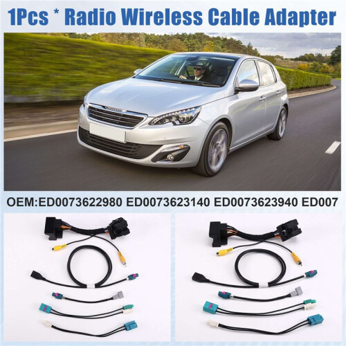 For   RCC NAC MRN Car Radio Wireless Cable Adapter USB Cable SMEG SMEG+ Replace NAC RCC 2