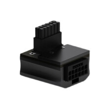 ATX3.0 90 Degree Power Connector 12VHRWR 12+4 Pin Computer  Card GPU Adapter Reverse RVS for RTX 4090 4080 Black