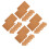 32Pcs Strong Adhesive Brown Cork Sheets for DIY, Office, and Wall Art 3