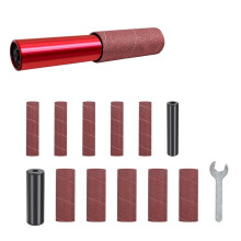 Spindle Sander Adapter for Power Drill, Handheld Rubber Sanding Drum, Hexagonal Attachment for Power Drill Chuck