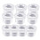 10 Pezzi Adattatore per Vite Microfono 3/8 Pollice A 5/8 Pollice Maschio Vite Filettatura Microfono Supporto Microfono Accessori per Supporto 1
