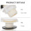 White Urinal Plumbing Spud Water-Saving Nozzle 6
