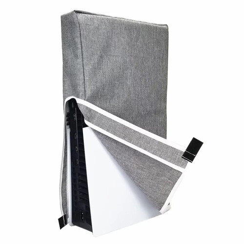 For PS5 Pro Vertical Dustproof Sleeve Anti-Scratch Protective Cover Dust Guard for Gaming Console B