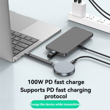 Boîtier Magnétique pour Disque Dur SSD 4K M.2 2230 NVMe 10 Gbit/S USB C 3.2 Gen2 Vers NVMe PCI-E PD 100 W Charge pour Téléphone