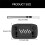 Gamepad Housing with Lanyard Protector Cover for RG CubeXX Scratchproof Game Console Protective Case Black 7