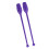 4Pcs Purple Gymnastics Training Sticks Plastic Dance Equipment 1