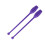 4Pcs Purple Gymnastics Training Sticks Plastic Dance Equipment 2