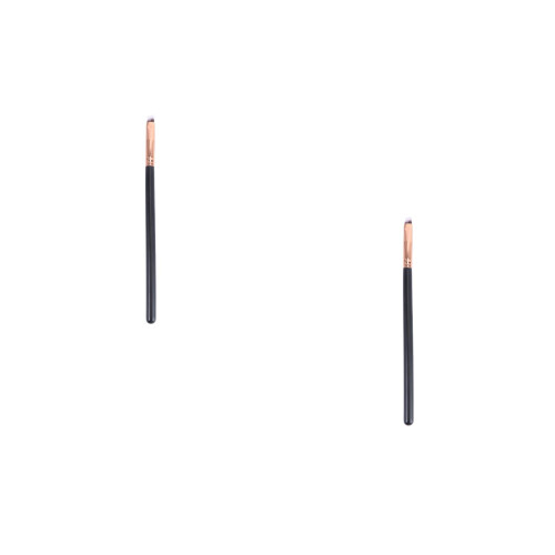 2Pcs Premium Black Brush Set for Makeup Powder Blush 2