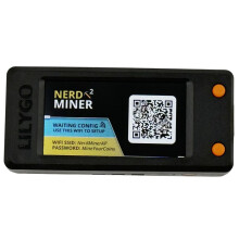 Lilygo Nerdminer V2 BTC Solo Lottery Miner 78KH/S with LCD Display BTC Miner ASIC Mining Bitcoin Miner Silent Miner