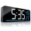 LED Alarm Clock Digital - LED Large Display 24 cm Colour Display - Temperature Display Humidity Timer Brightness Sensor 1