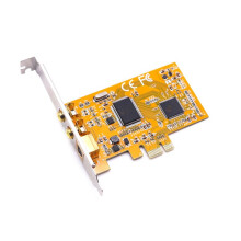 PCIE A AV 878A Tarjeta de Captura de Vídeo PCIE Vigilancia HD Imagen PCI-e 878A Tarjeta de Captura para Imágenes Médicas