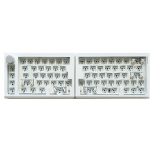 GMK70 Separate Gaming Mechanical Keyboard Kit VIA/Qmk 3-Mode Wireless Hot Swappable Gasket Keyboard