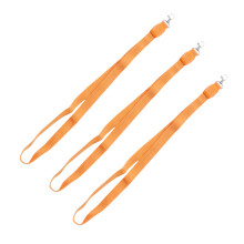 9Pcs Orange Mobile Phone Straps Cell Phone Charm Lanyards