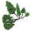 2Sets Durable Plastic Mini Trees Green for Dollhouse and Diorama 2