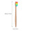 Bamboo Toothbrush Multi Color Iridescent Bristle Eco Friendly 3