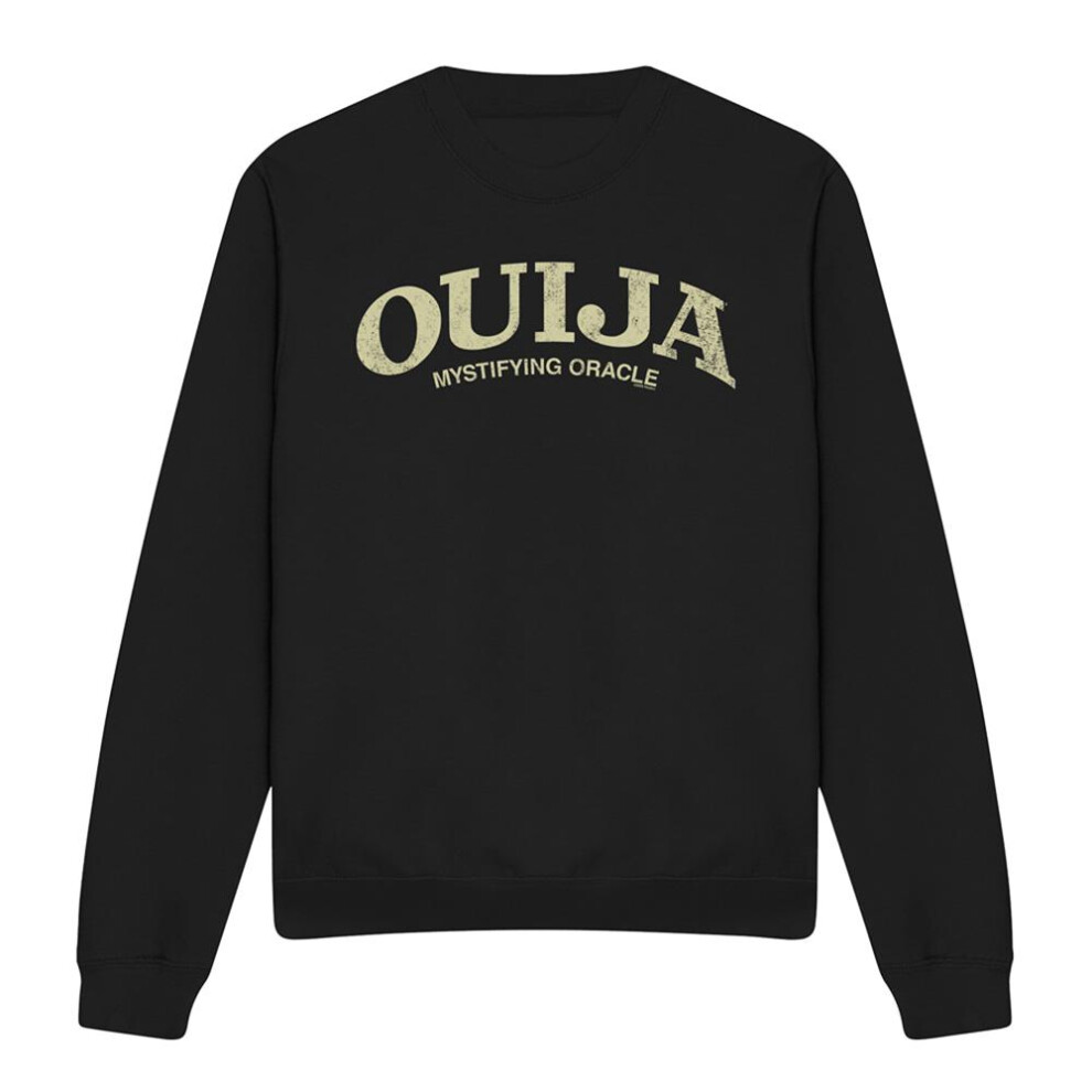 Hasbro (Xl, ) Unisex Adult Ouija Vintage Sweatshirt Black