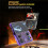 X6  Retro Video Game Console 4.0Inch IPS Screen Portable Handheld Game Player 20000+ Games Handheld Game Console E 9