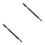 2Pcs Double End Black Bamboo Eyebrow and Eyelash Brush for Makeup 4