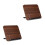 2Pcs Wooden Book Rest Multi-Angle Adjustable Book Holder for Desk Use 10
