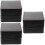3Sets Black Lightweight Watch Storage Box PU Jewelry Display Case 7