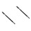 2Pcs Double End Black Bamboo Eyebrow and Eyelash Brush for Makeup 6