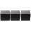 3Sets Black Lightweight Watch Storage Box PU Jewelry Display Case 4
