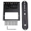 TL Electric Guitar Bridge with Printed String Plate, Enhanced Guitar Performance for TL Guitar with Streamlined Design 1