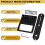 TL Electric Guitar Bridge with Printed String Plate, Enhanced Guitar Performance for TL Guitar with Streamlined Design 4