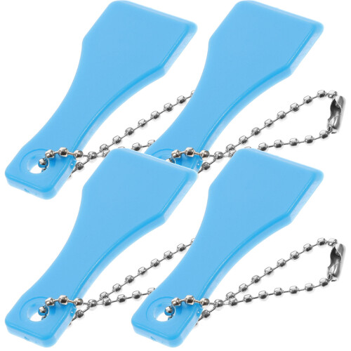 20Pcs Small Blue Ticket Durable Plastic Scratcher 2