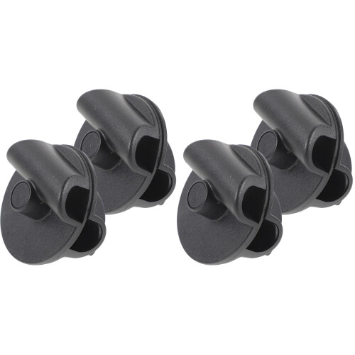 4Pcs Boom Mic Stand Clips Metal Plastic Mic Holders for Studio Use 1