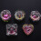 8Pcs Refillable Clear Glass Nail Art Liquid Cups for Professional Use 10