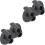 4Pcs Boom Mic Stand Clips Metal Plastic Mic Holders for Studio Use 3