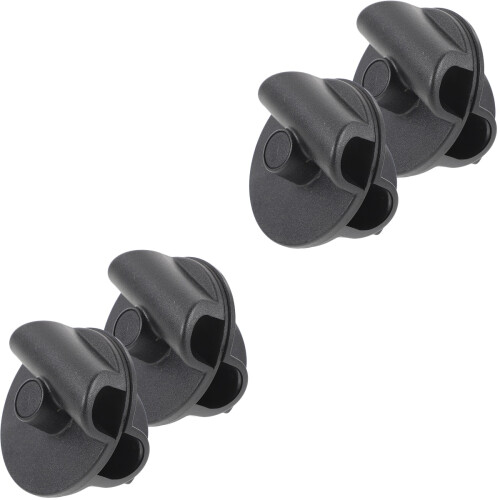 4Pcs Boom Mic Stand Clips Metal Plastic Mic Holders for Studio Use 2