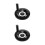 2Pcs Durable Bakelite Hand Wheel with Threaded Hole for Machines 5