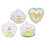 8Pcs Refillable Clear Glass Nail Art Liquid Cups for Professional Use 2
