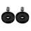 6Pcs Heavy Duty Black Steel Trailer Roller Wheels for Jack Stability 1
