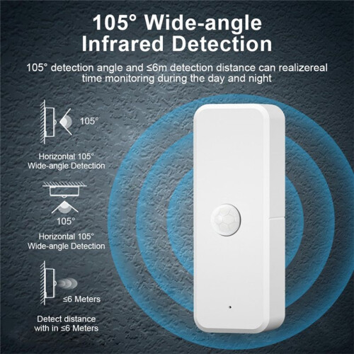 Zigbee Motion Sensor  Motion Detector for Home Security Wireless Motion Sensor App Remote Monitor 2