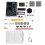 DIY Game Kit Game Console Electronic Soldering Production Kit  Pixel Game Console Kit Voice Version, Clear Shell 1