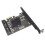 PCIE  1X to 6   3.0 PCI E Controller Pci Express Multiplier Expansion Card 6Gbps Add  Card Riser 1