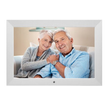 Digitaler Bilderrahmen mit 8-Zoll-Bildschirm, LED-Hintergrundbeleuchtung, HD IPS, 1280 X 800, Elektronisches Album, Bilder, Musik, Filme, Volle