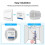 Tuya Zigbee 3.0  Single Fire  Module Two-Way Control Support Voice Control DIY Home Automation 2 Gang 3