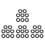 32Sets Durable Iron Rubber Socket Retainer Rings for Impact Wrench Use 7