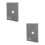2Pcs Daily Organizer Notepads for Work Grey Paper Planner Journal 4