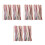 6Sets Cotton Bookbinding Headbands Kit Assorted Colors for DIY Craft 7