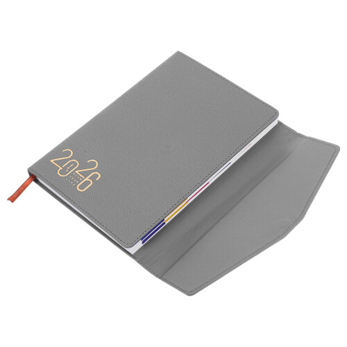 2Pcs Daily Organizer Notepads for Work Grey Paper Planner Journal 2