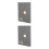 2Pcs Daily Organizer Notepads for Work Grey Paper Planner Journal 5