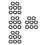 32Sets Durable Iron Rubber Socket Retainer Rings for Impact Wrench Use 10